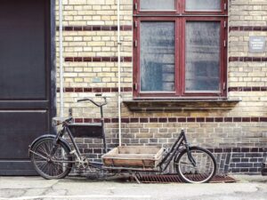 Vintage bike in Copenhagen
